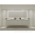 Euro Style High End Black White Bathroom Vanity